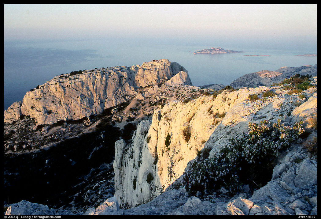 Grande Candelle at sunrise. Marseille, France