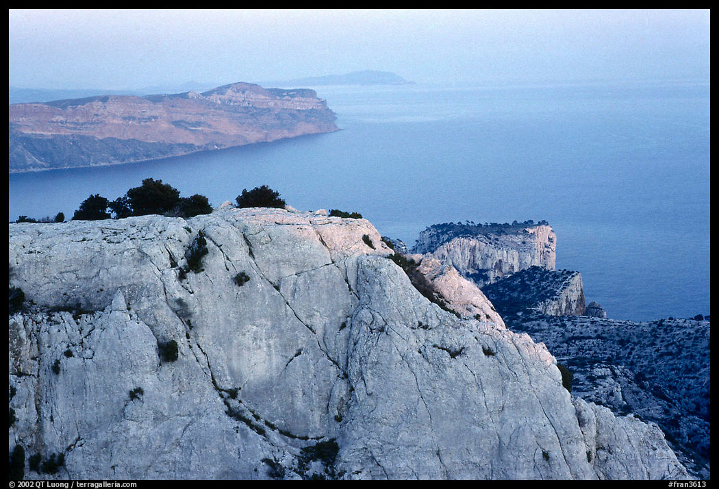 Near the Grande Candelle at dawn. Marseille, France