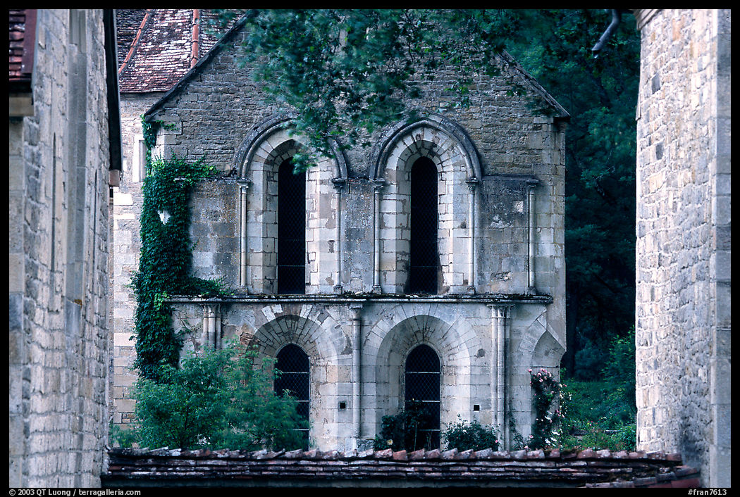 Chapel, Fontenay Abbey. Burgundy, France