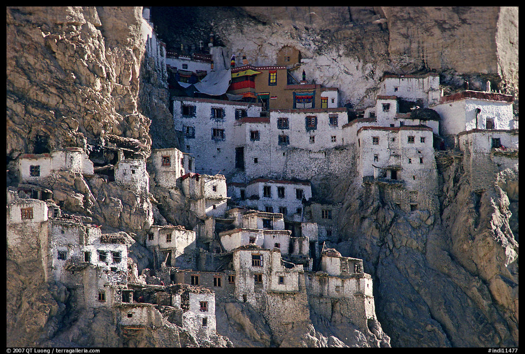 Phugtal gompa, Zanskar, Jammu and Kashmir. India