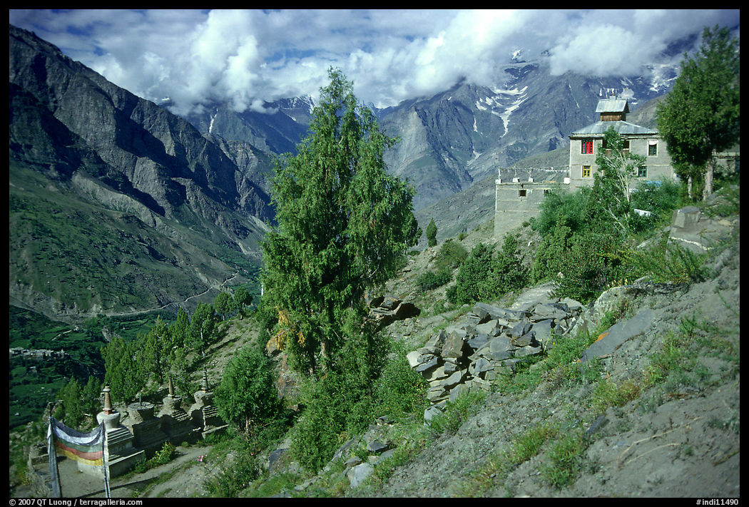 Monestary, Lahaul, Himachal Pradesh. India
