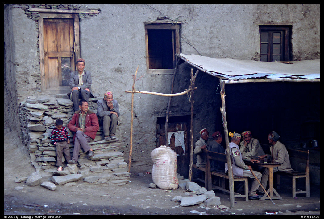 House and eatery, Himachal Pradesh. India