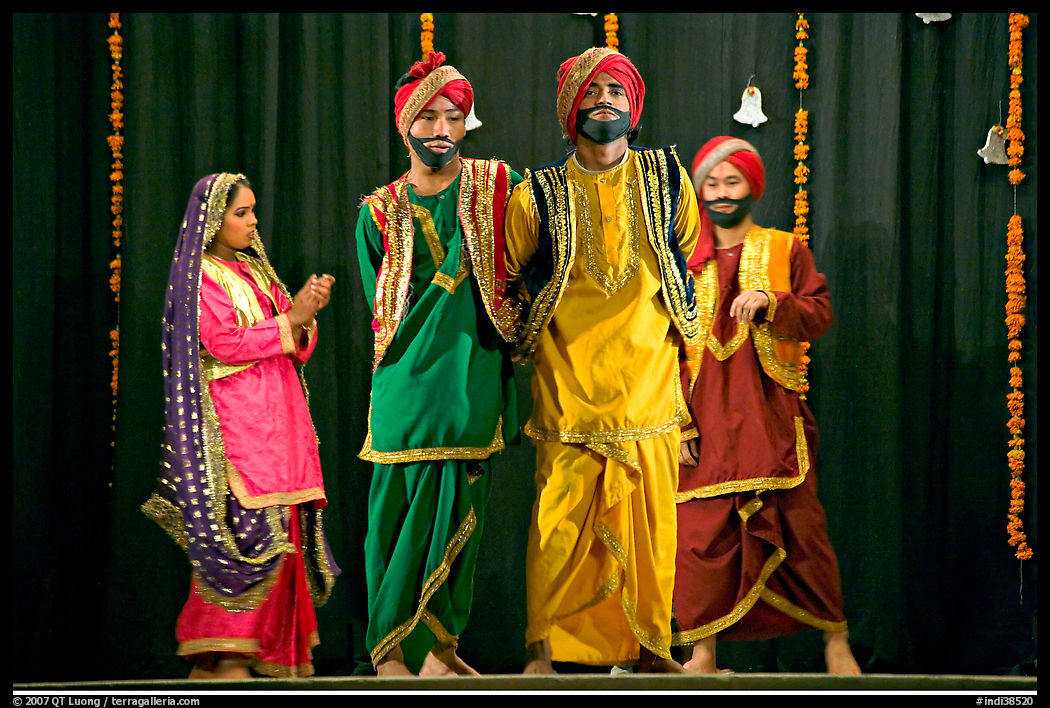 Traditional dances. New Delhi, India