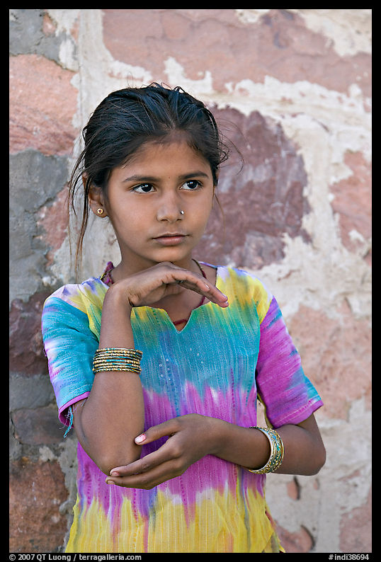 Young girl. Jodhpur, Rajasthan, India