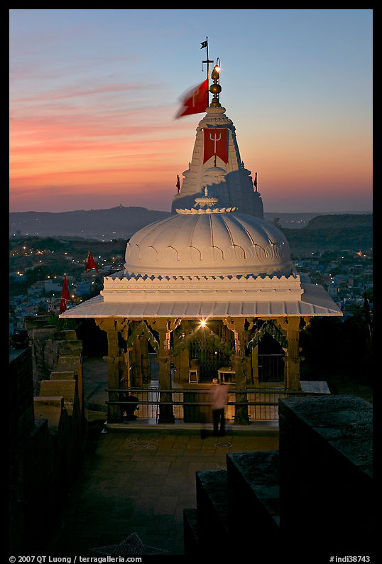 Chamunda Devi temple, Mehrangarh Fort. Jodhpur, Rajasthan, India