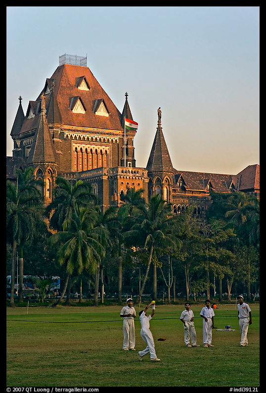 Cricket players and high court. Mumbai, Maharashtra, India