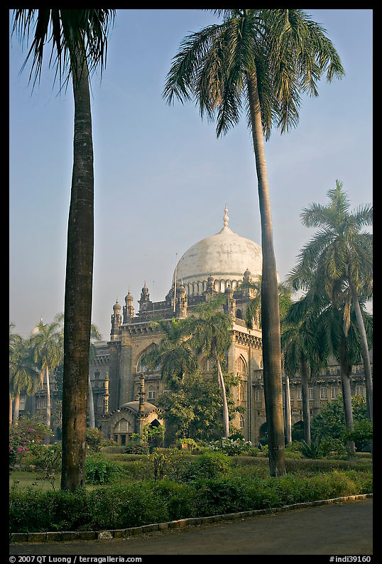 Chhatrapati Shivaji Mahraj Vastu Sangrahalaya gardens. Mumbai, Maharashtra, India