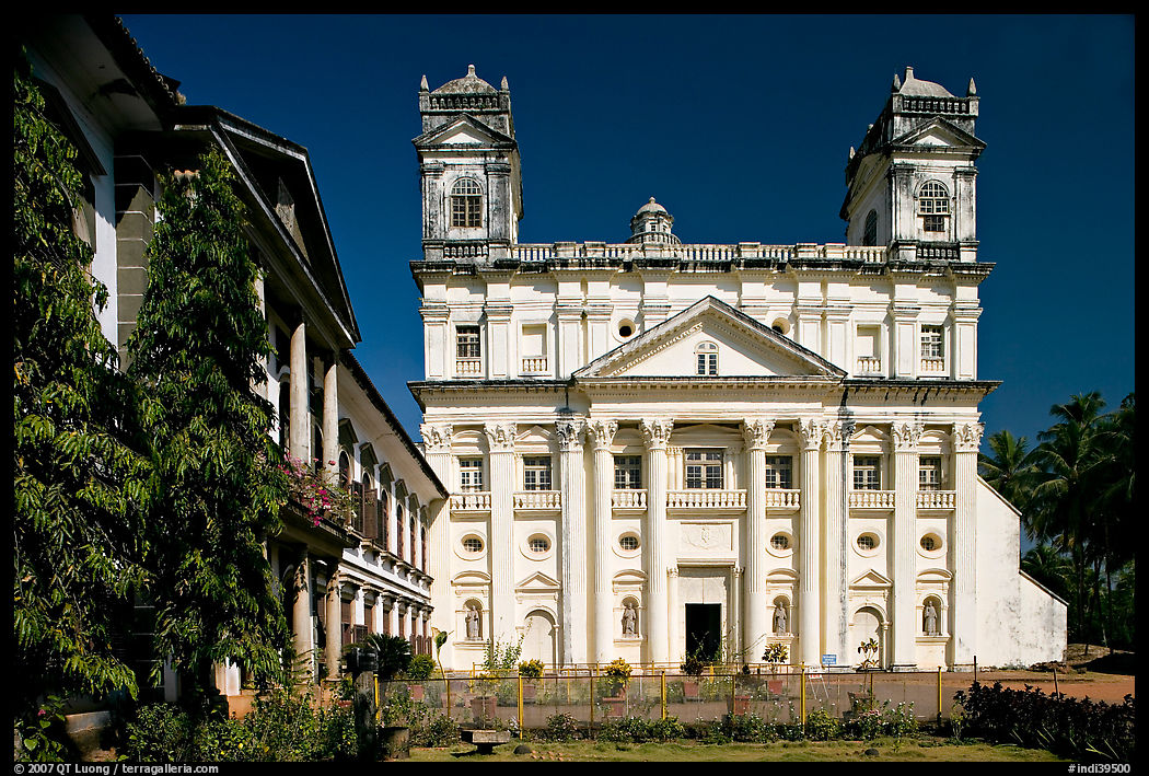 Church of St Cajetan, Old Goa. Goa, India