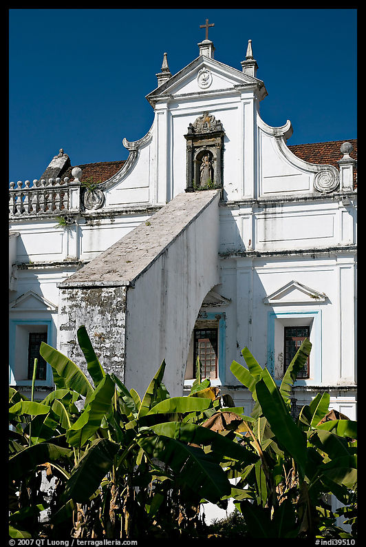 Church of St Monica, Old Goa. Goa, India