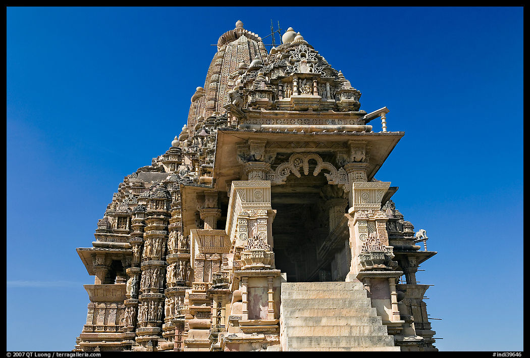 Kadariya-Mahadev temple. Khajuraho, Madhya Pradesh, India