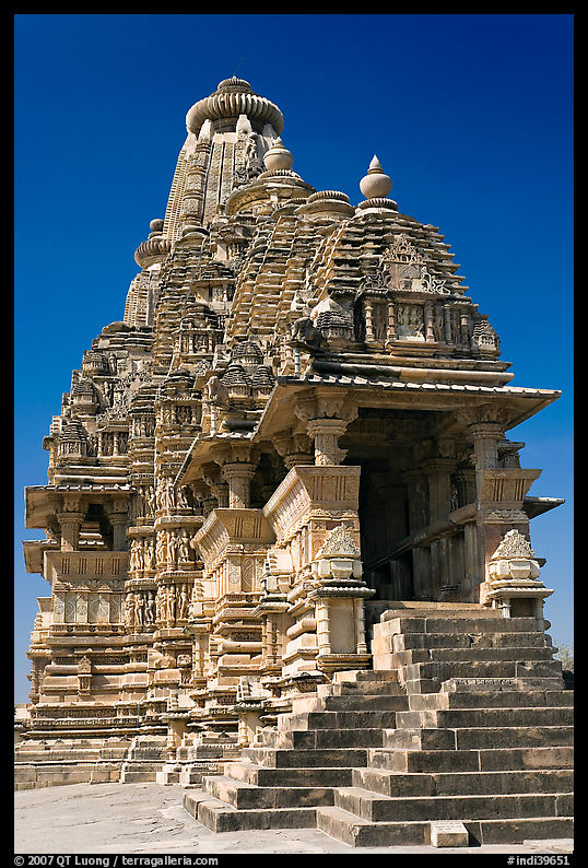 Visvanatha temple. Khajuraho, Madhya Pradesh, India