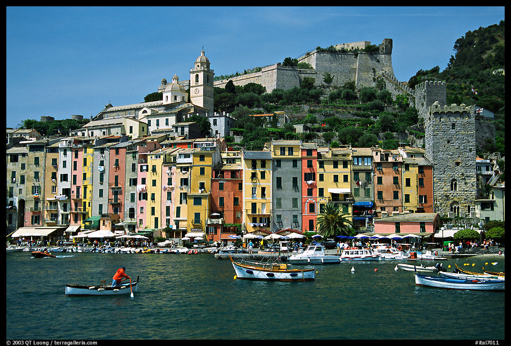 Harbor, Porto Venere. Liguria, Italy