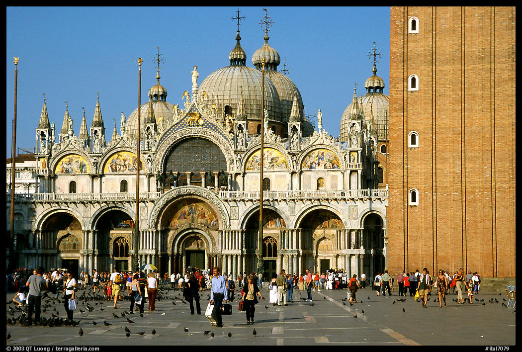 Basilica San Marco, late afternoon. Venice, Veneto, Italy