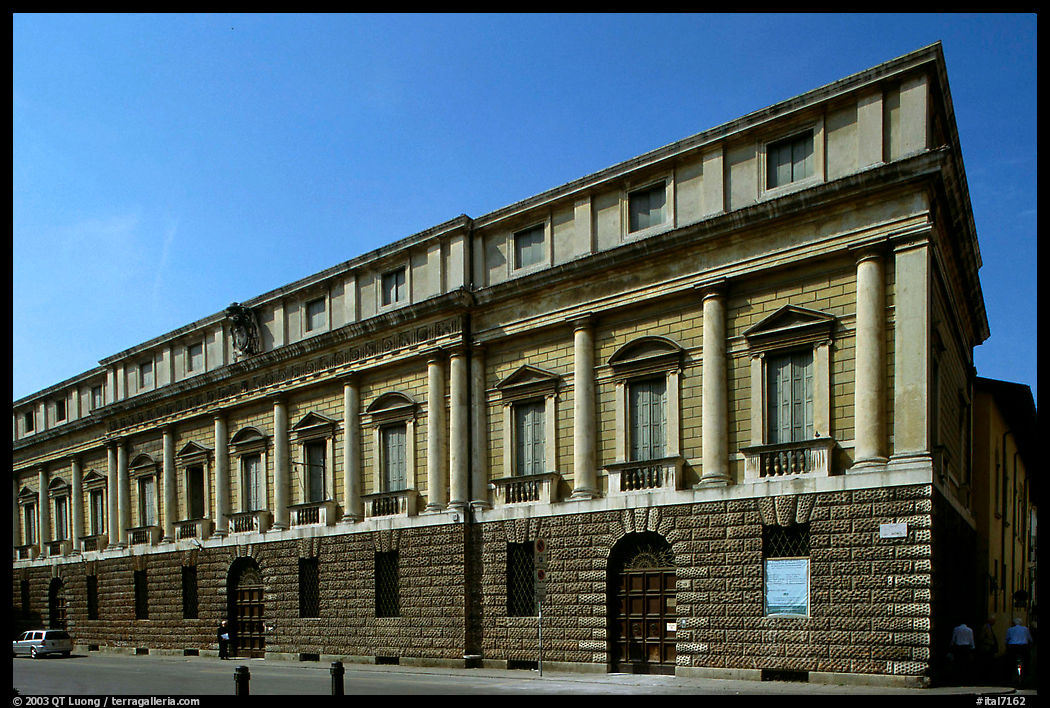 Palazzo Porto-Breganze, designed by Palladio and built by Scamozzi. Veneto, Italy