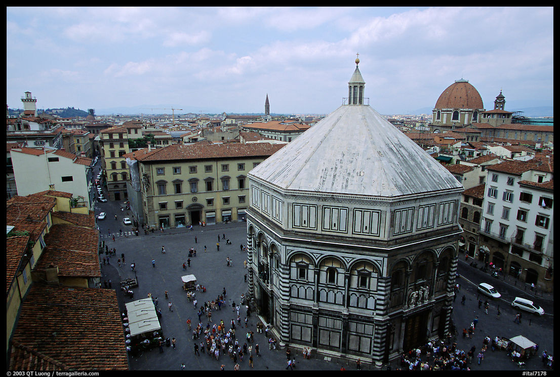 Baptistry. Florence, Tuscany, Italy
