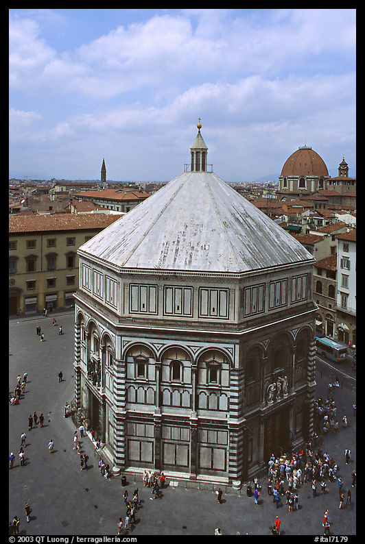 Baptistry. Florence, Tuscany, Italy