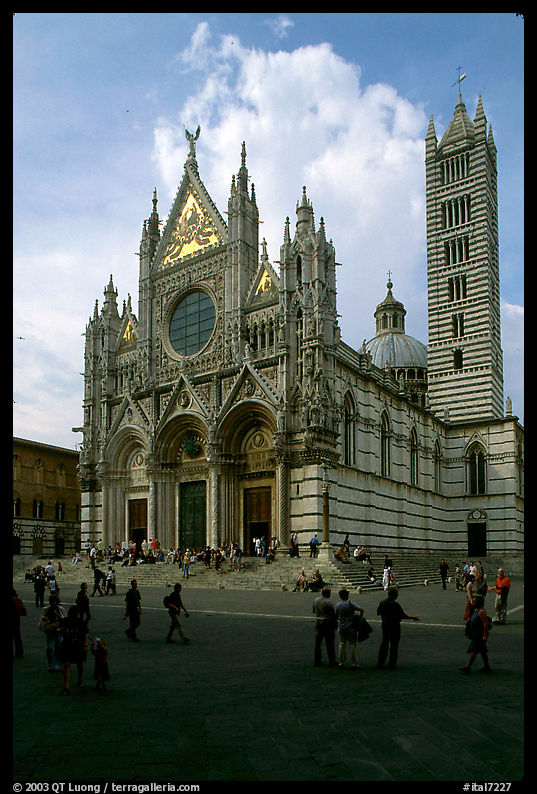 Duomo, afternoon. Siena, Tuscany, Italy