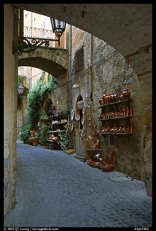 Old street. Orvieto, Umbria