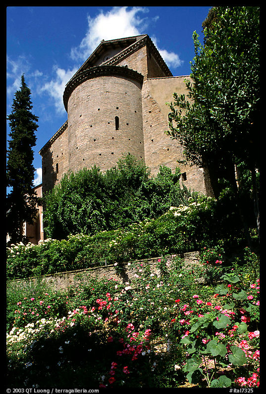 Gardens of Villa d'Este. Tivoli, Lazio, Italy