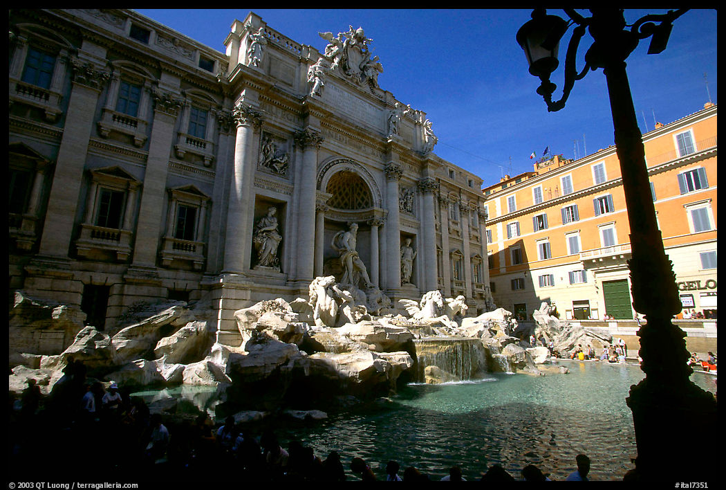 Trevi Fountain. Rome, Lazio, Italy