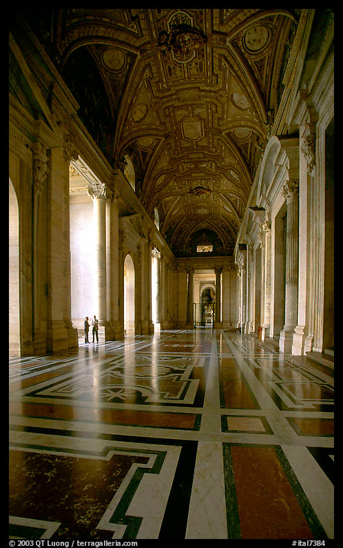 Entrance of Basilica San Pietro. Vatican City, Rome, Italy