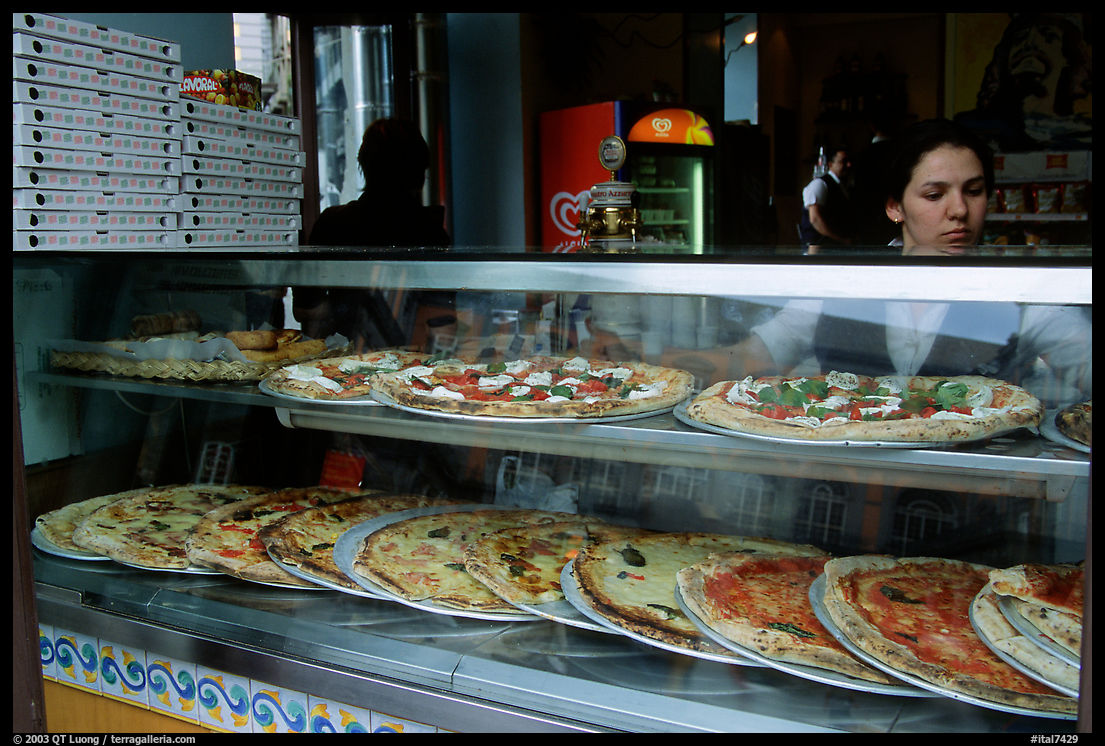 Pizza restaurant. Naples, Campania, Italy
