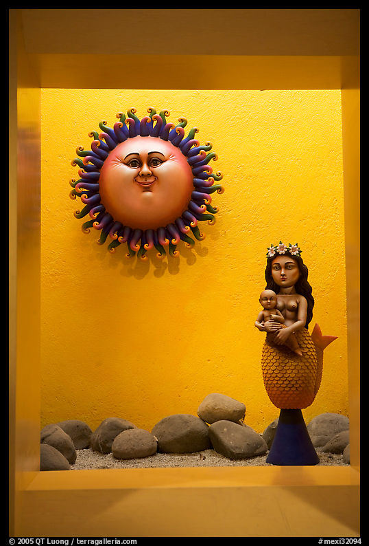 Designs by artist Bustamante, Tlaquepaque. Jalisco, Mexico