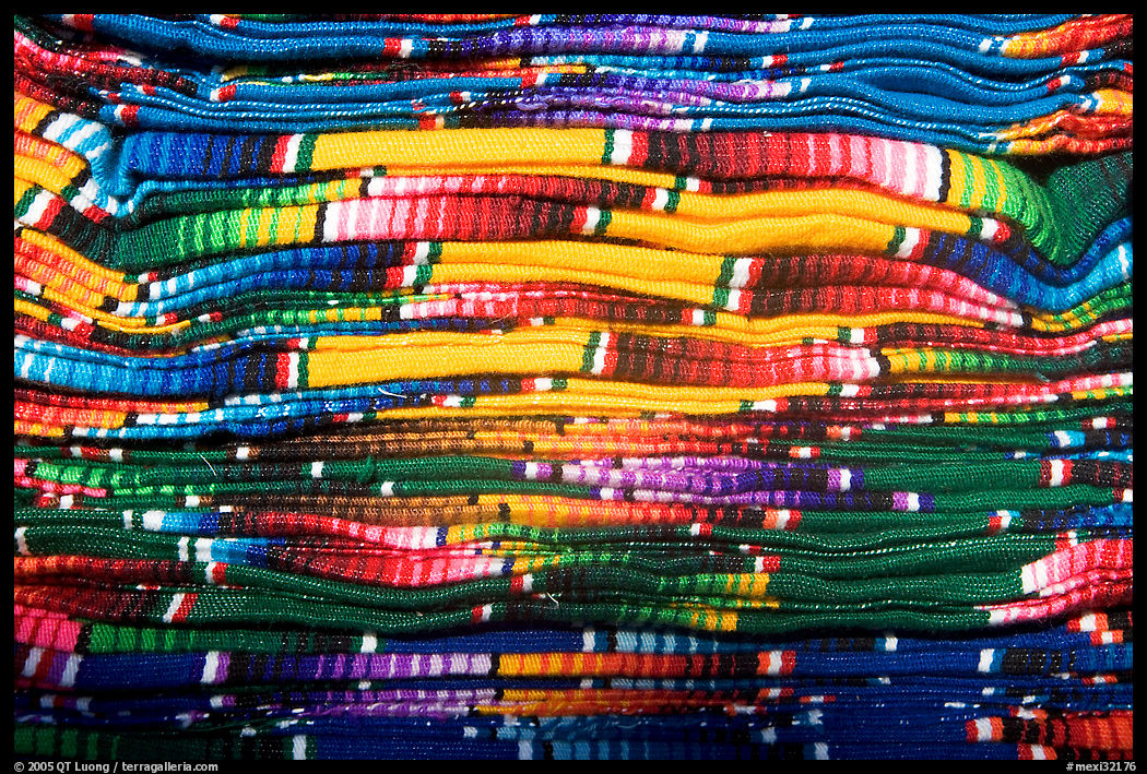 Multicolored garnments, Puerto Vallarta, Jalisco. Jalisco, Mexico