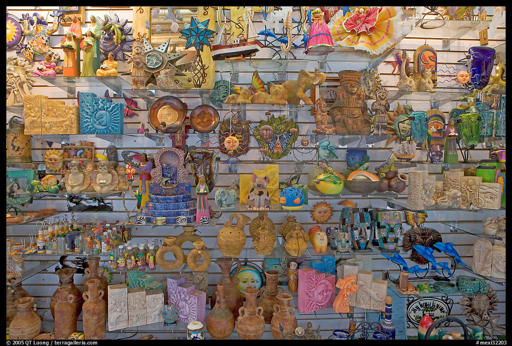 Crafts for sale, Puerto Vallarta, Jalisco. Jalisco, Mexico