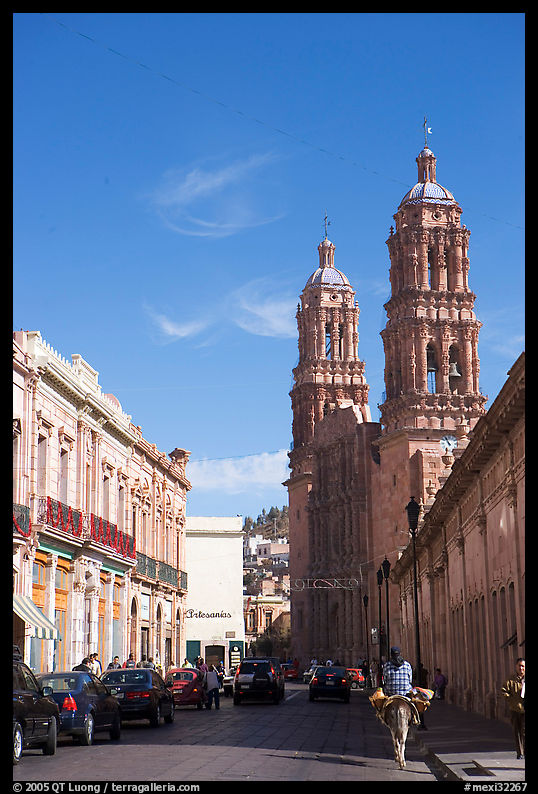 Cathedral, morning. Zacatecas, Mexico
