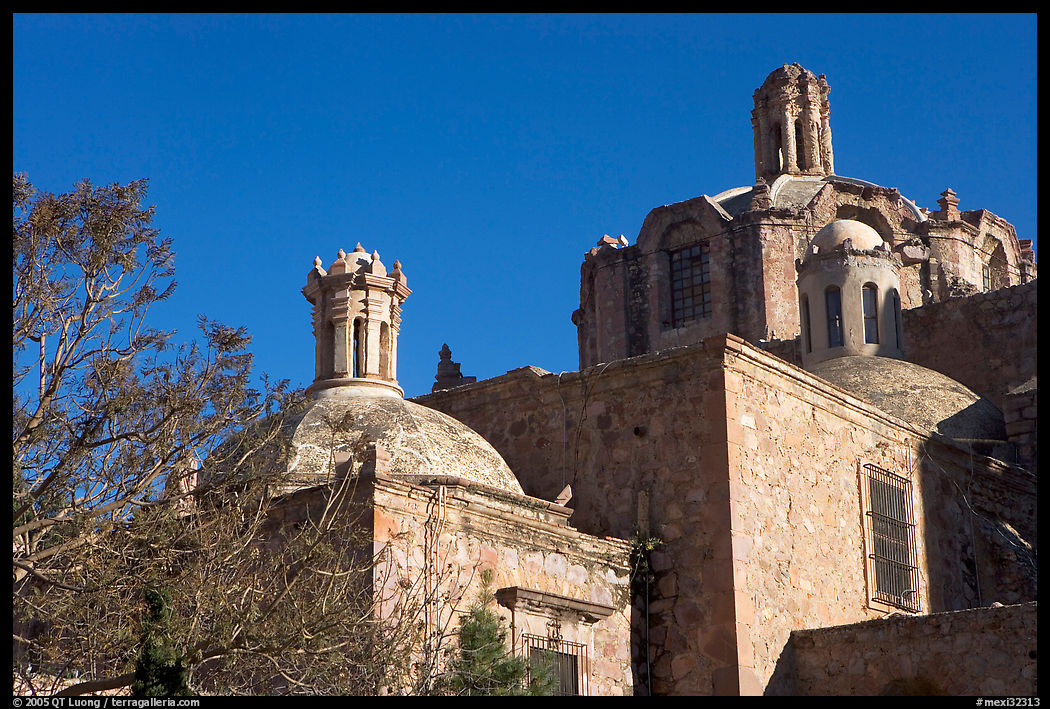 Dome of Rafael Coronel Museum. Zacatecas, Mexico