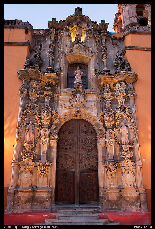 Church of San Diego. Guanajuato, Mexico