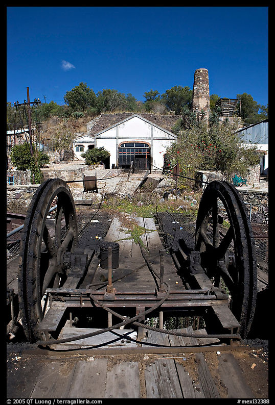 Mining installations. Guanajuato, Mexico