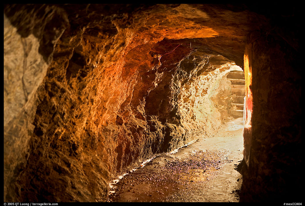 Shaft of La Valenciana mine. Guanajuato, Mexico