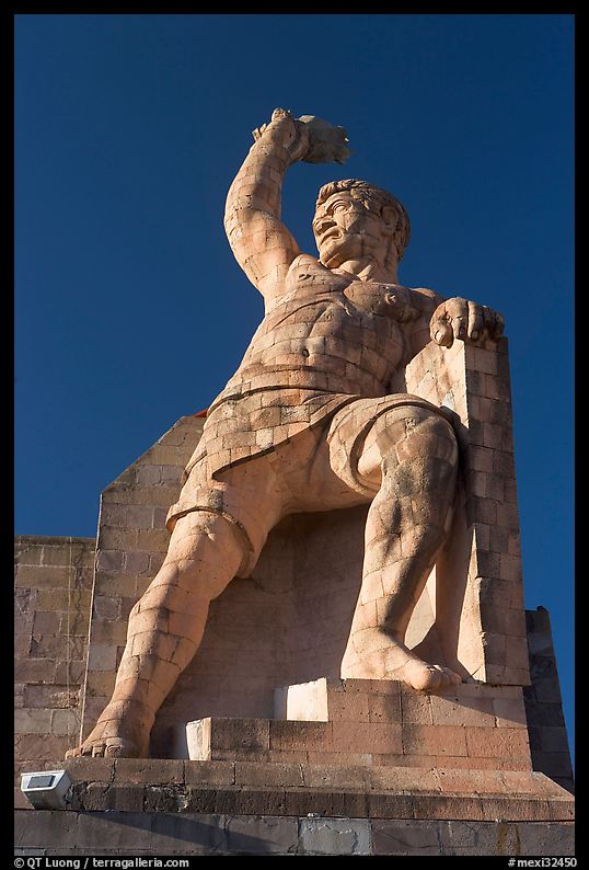 Pipila monument. Guanajuato, Mexico