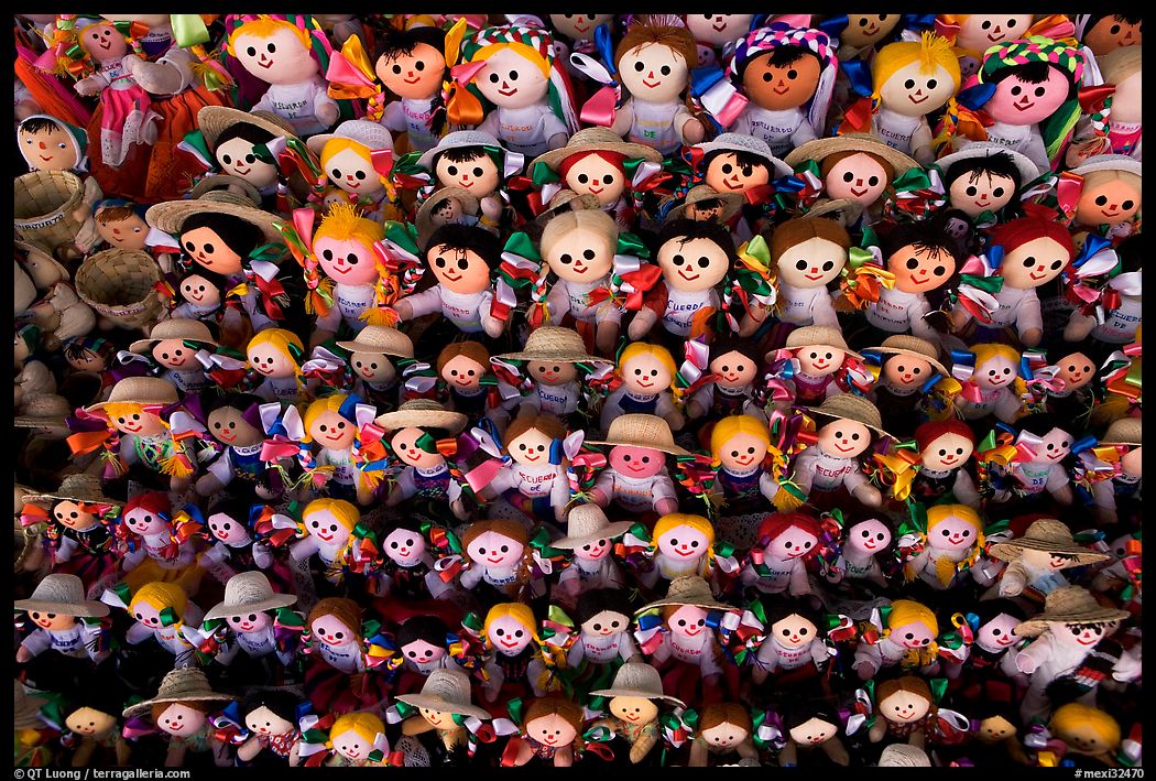 Traditional puppets. Guanajuato, Mexico