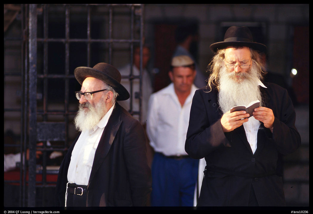Orthodox Jews. Jerusalem, Israel