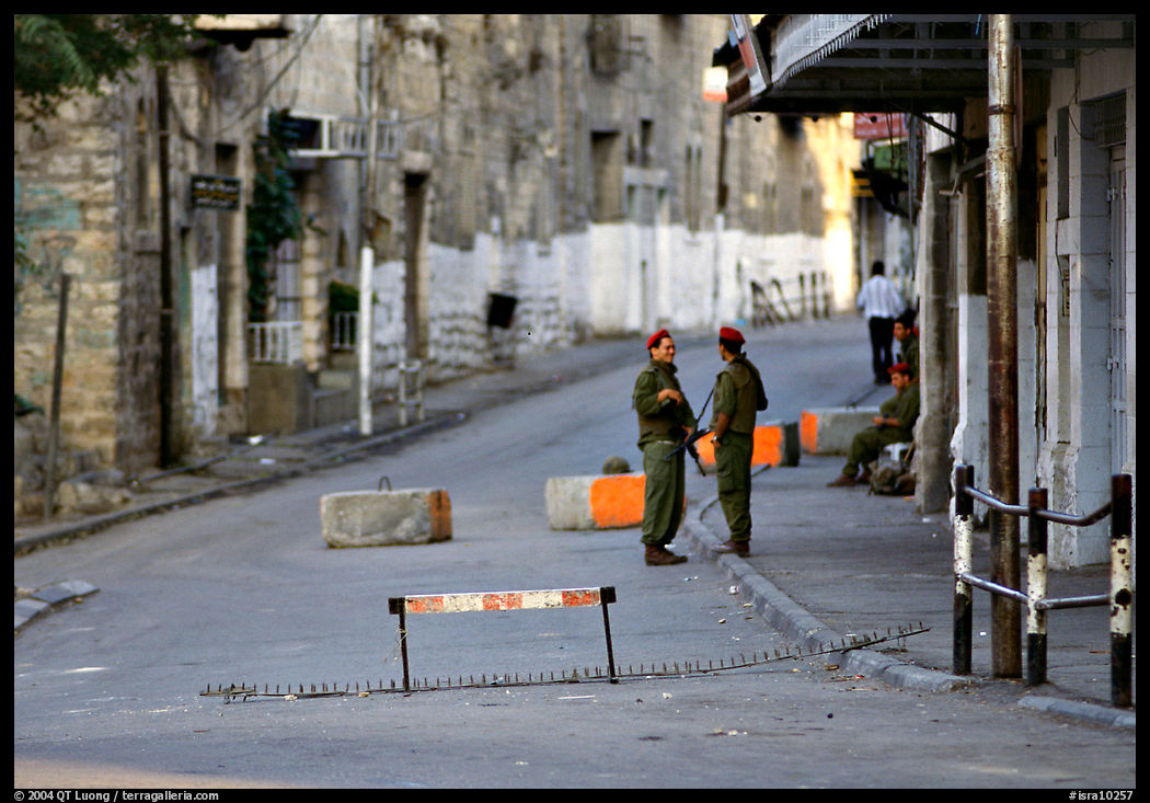 Checkpoint, Hebron. West Bank, Occupied Territories (Israel)