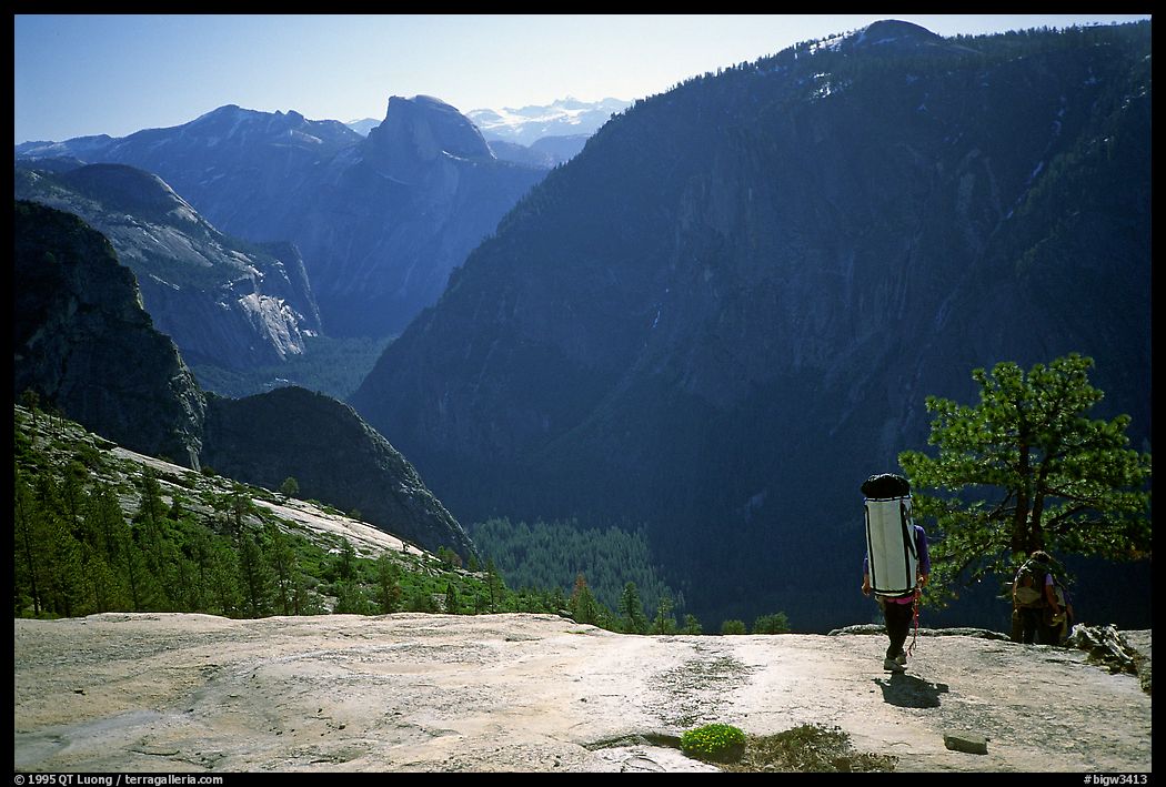 There is still the descent.... El Capitan, Yosemite, California