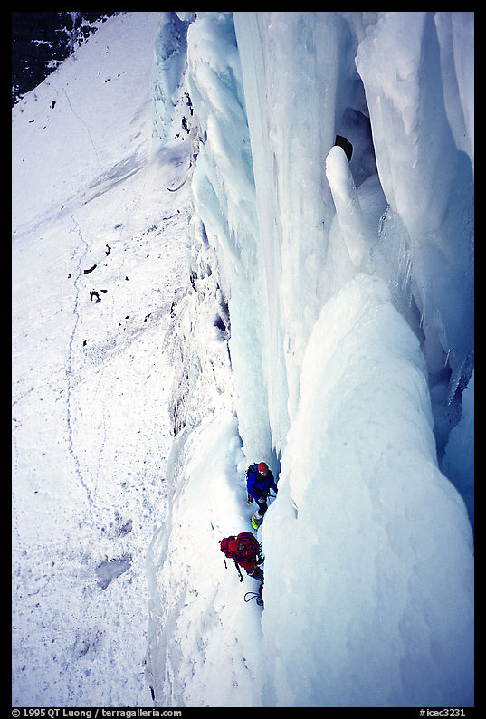 During an attempt on the Tete de Gramusat. French Alps