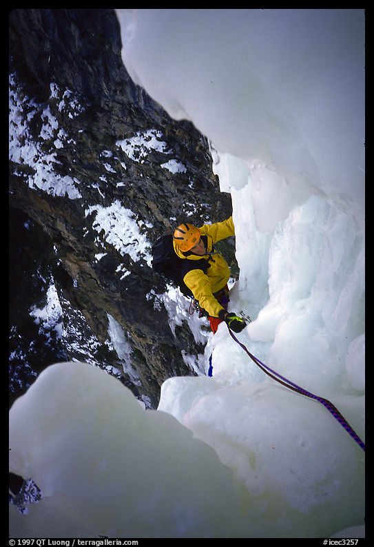 On the fourth pitch. Lilloet, British Columbia