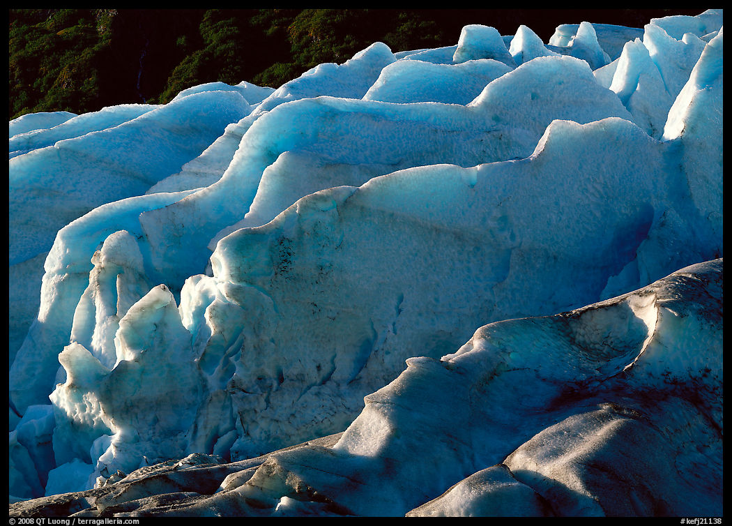 Exit Glacier. Kenai Fjords  National Park, Alaska, USA.