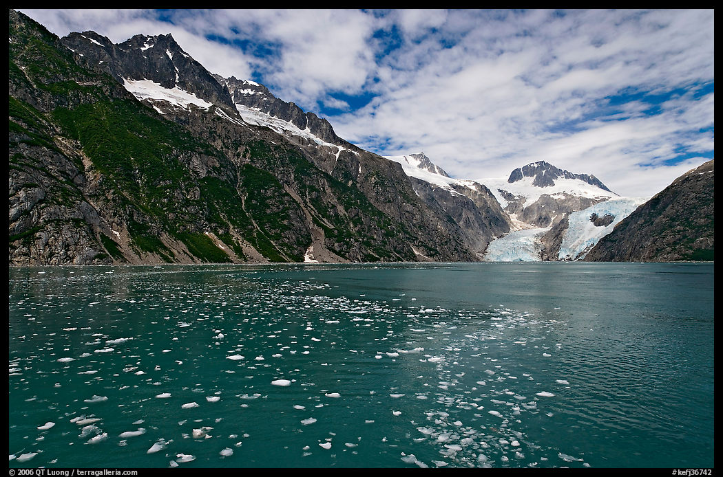 Northwestern Lagoon. Kenai Fjords  National Park, Alaska, USA.
