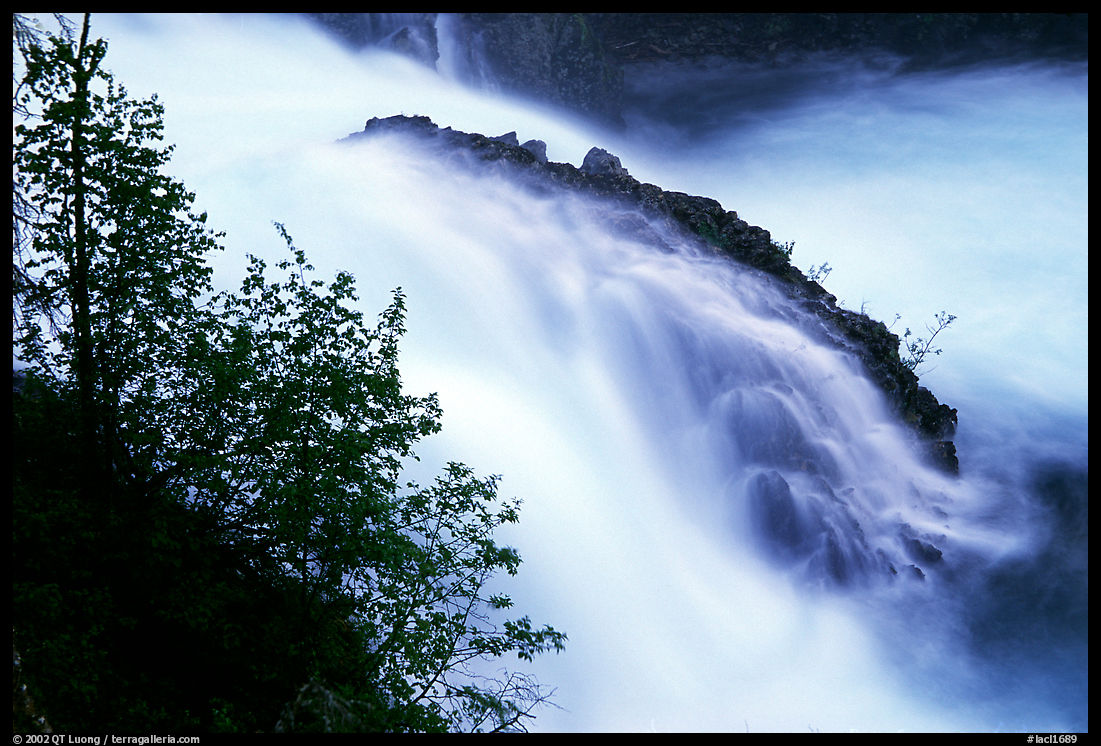 Tanalian falls. Lake Clark National Park, Alaska, USA.