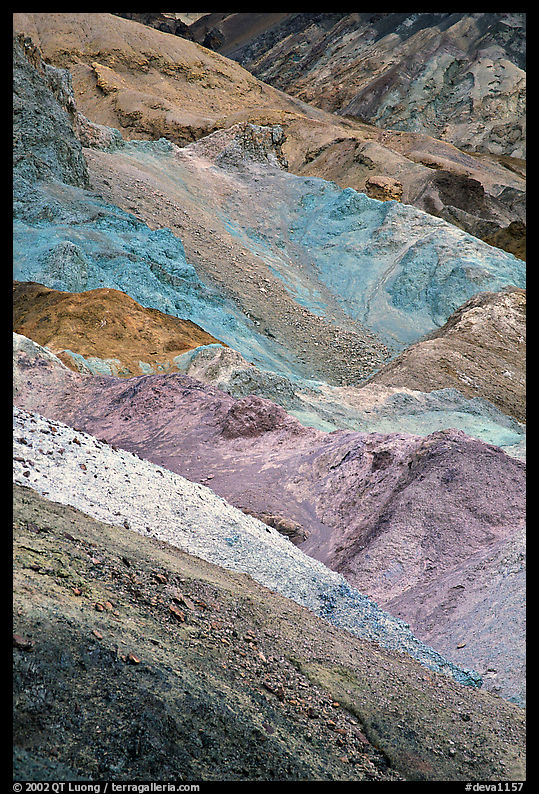 Artist's palette. Death Valley National Park, California, USA.