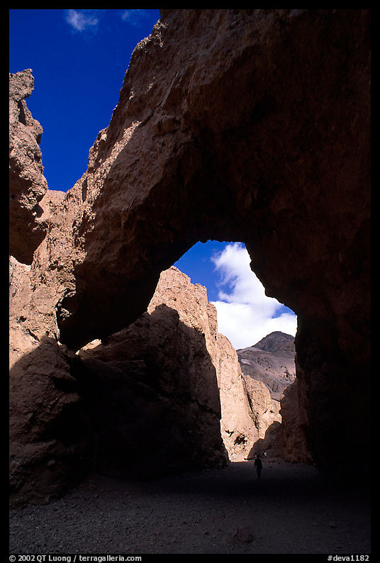 Natural bridge. Death Valley National Park, California, USA.