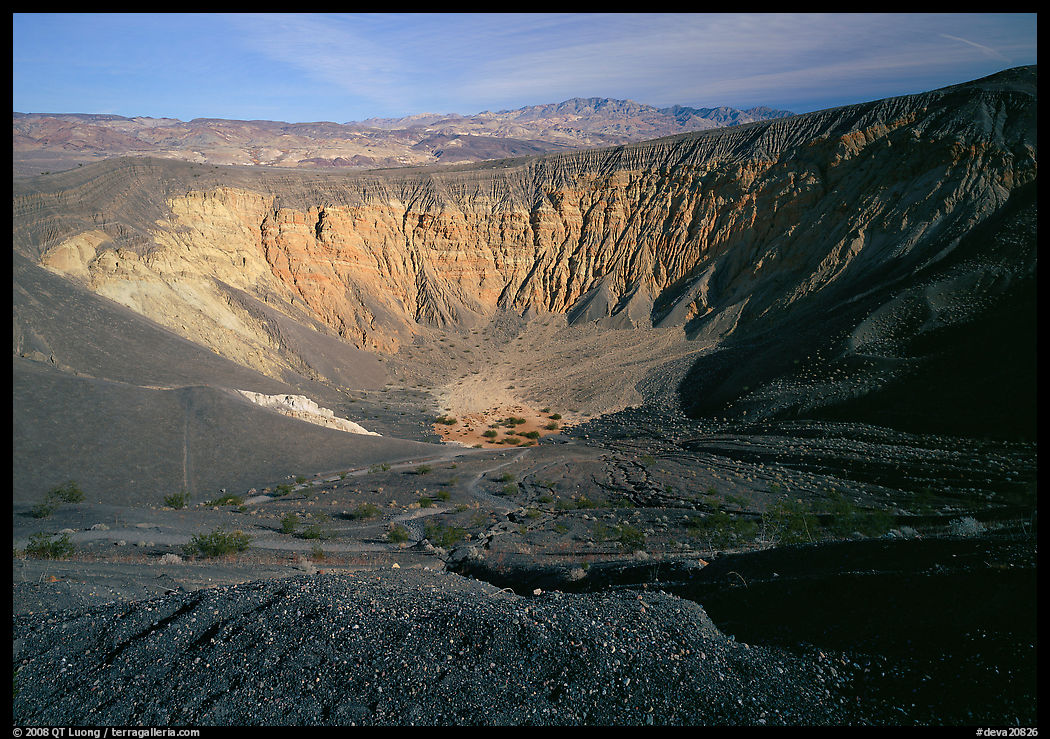 Ubehebe Crater. Death Valley National Park, California, USA.