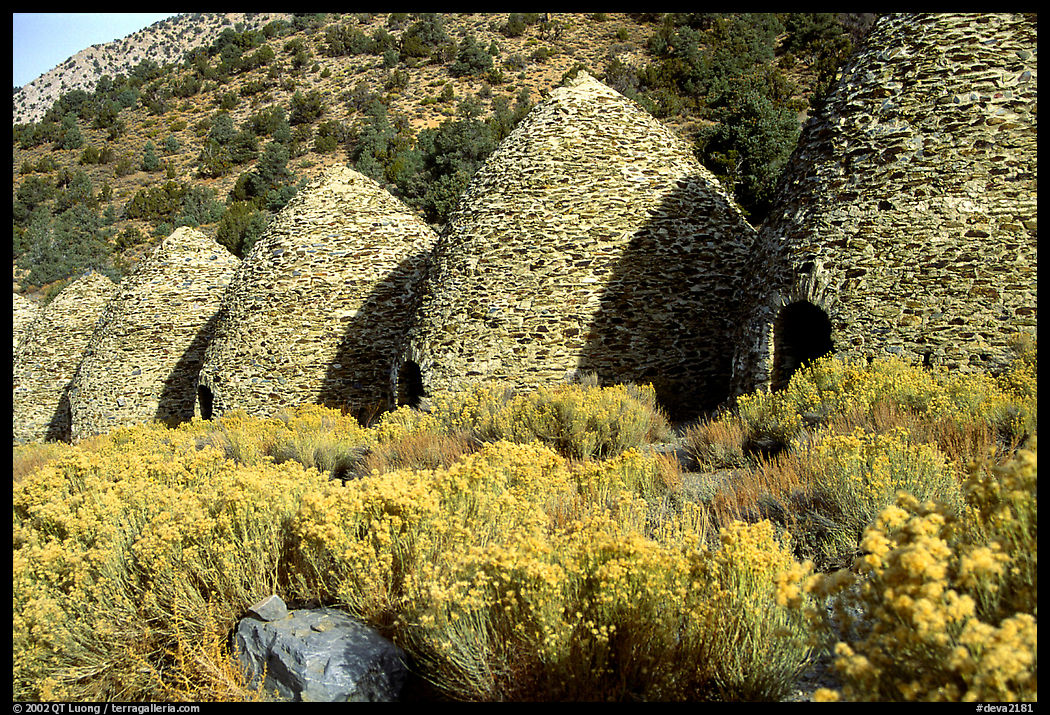 Charcoal Kilns near Wildrose. Death Valley National Park, California, USA.