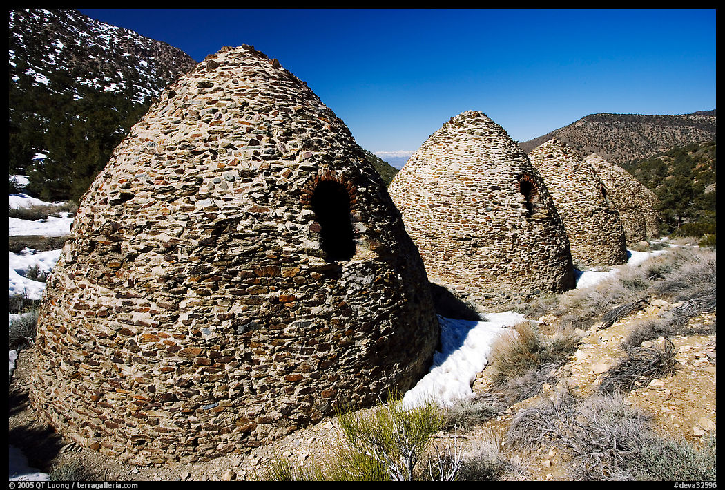 Charcoal kilns. Death Valley National Park
