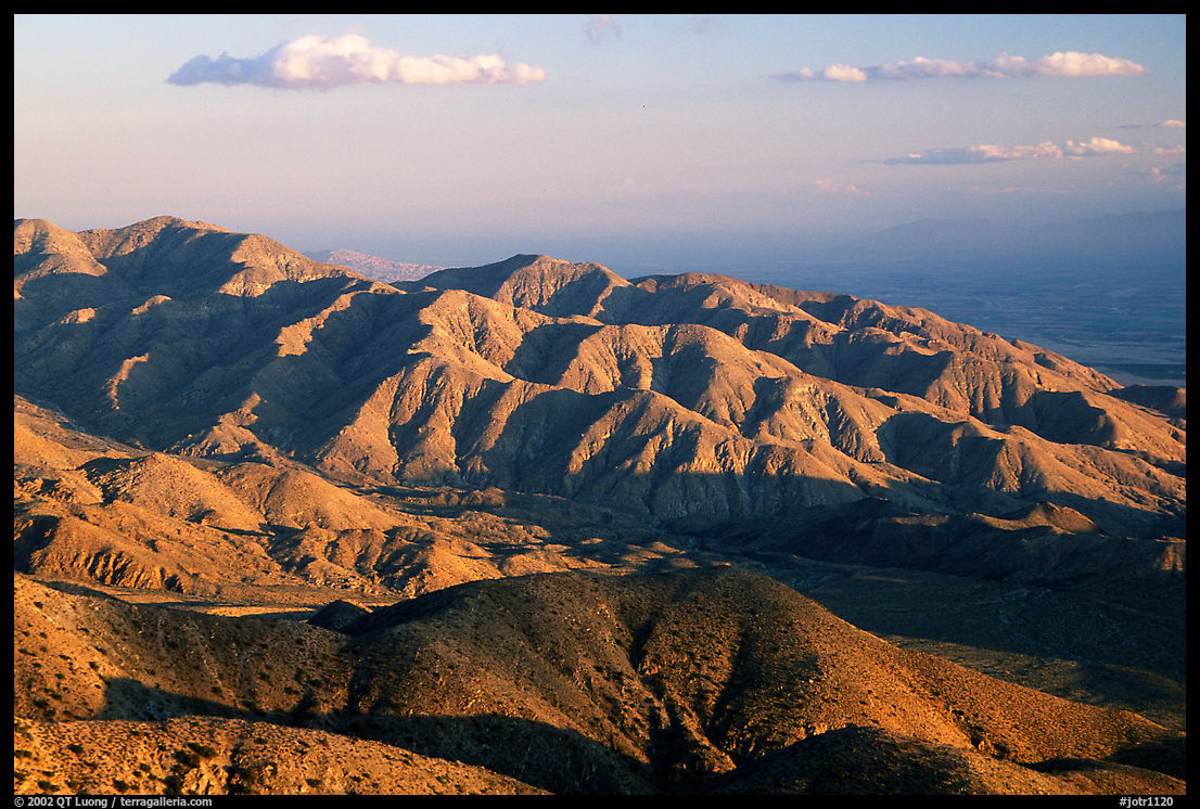 Keys view, sunset. Joshua Tree  National Park, California, USA.